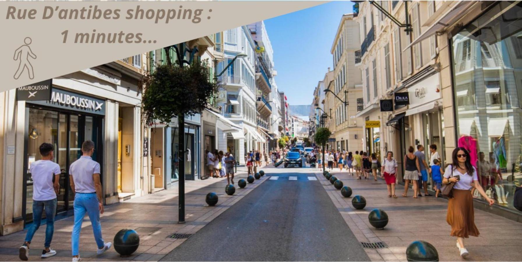 F3 Notre-Dame , Hypercentre A 2 Minute Du Palais Des Congres Apartment Cannes Exterior photo